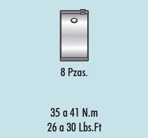 COJINETES DE BIELA MORESA